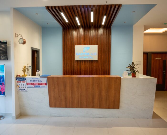 Gastrohub Hospital Reception Area