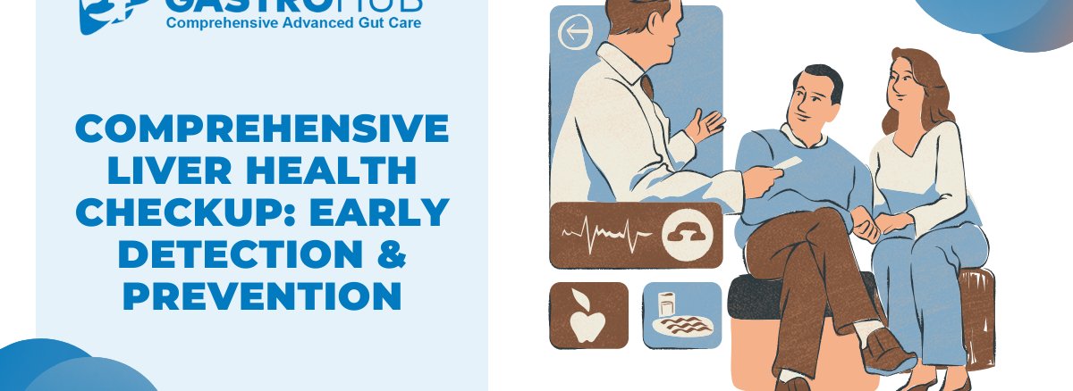 Digestive health illustration Gastrohub Hospital
